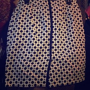 Cynthia Rowley geometric skirt